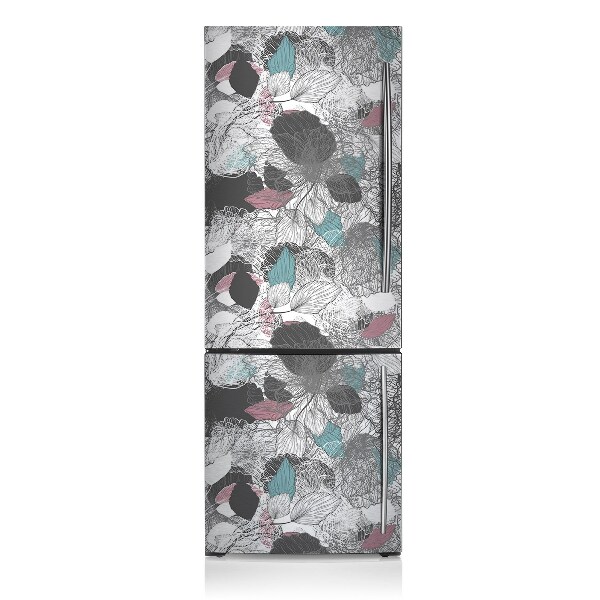 Magnetische bedrukte mat Bloemenpatroon
