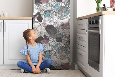 Magnetische bedrukte mat Bloemenpatroon
