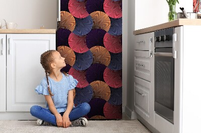 Koelkast magneet Kleurrijk patroon