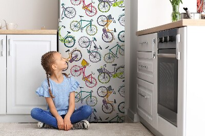 Magnetische bedrukte mat Fietsenstad