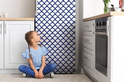 Magnetische bedrukte mat Vispatroon