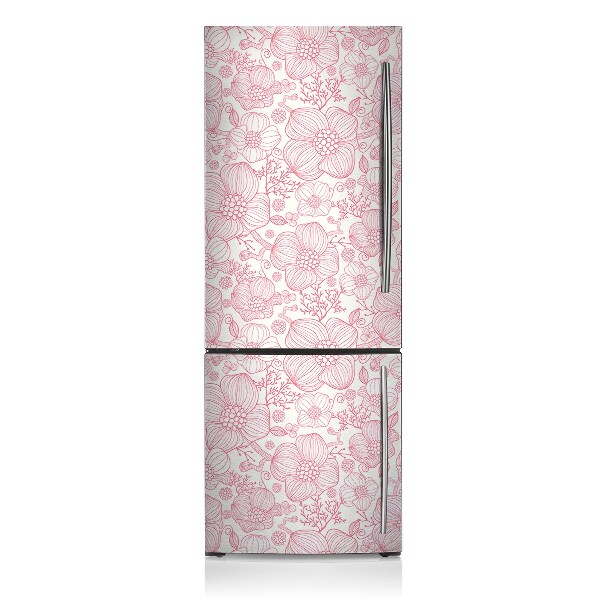 Magnetische bedrukte mat Flower tears line
