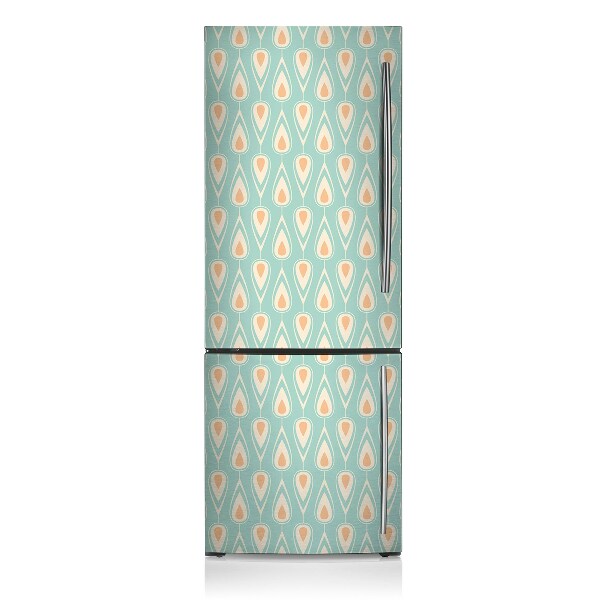 Magnetische bedrukte mat Retro wallpaper