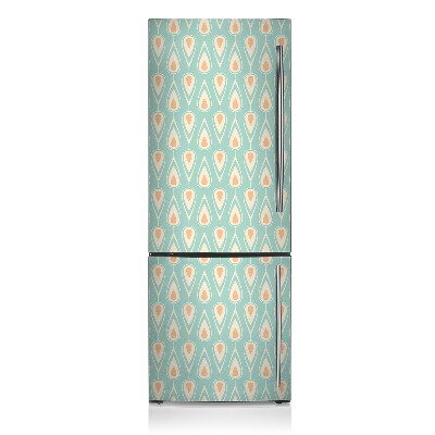 Magnetische bedrukte mat Retro wallpaper
