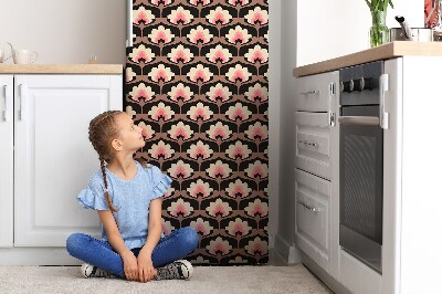Koelkast magneet Bloemenpatroon