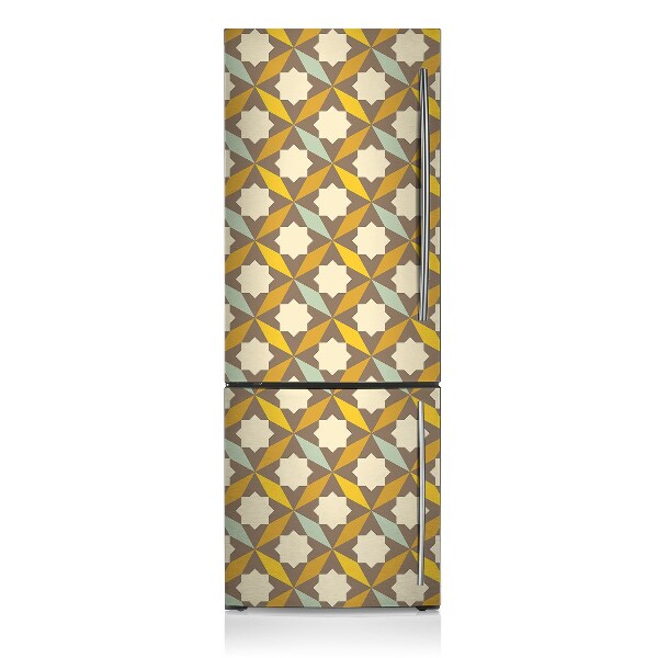 Magnetische bedrukte mat Retro patroon