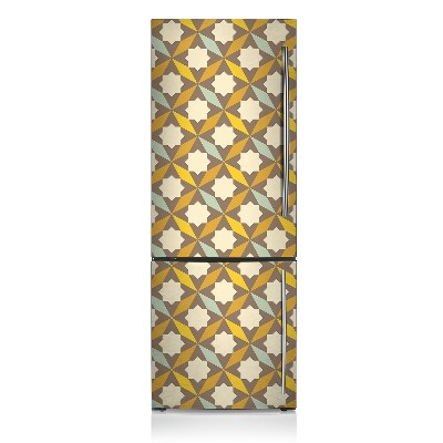 Magnetische bedrukte mat Retro patroon