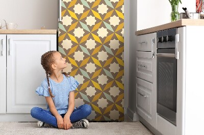 Magnetische bedrukte mat Retro patroon