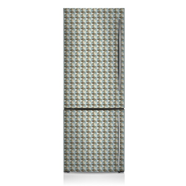 Magnetische bedrukte mat Retro illusie