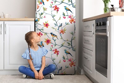 Koelkast magneet Bloem