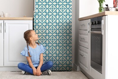 Koelkast magneet Groen patroon