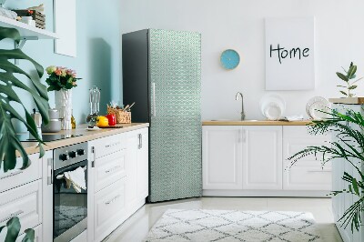 Koelkast magneet Wit en blauw