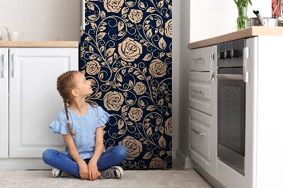 Koelkast magneet Vintage rozen