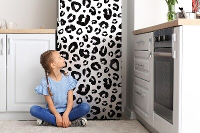 Magnetische bedrukte mat Zwart -witte koeienpleisters