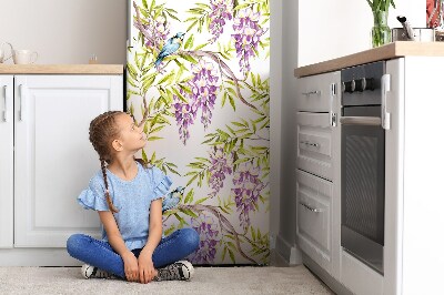 Magnetische bedrukte mat Vogels op takken