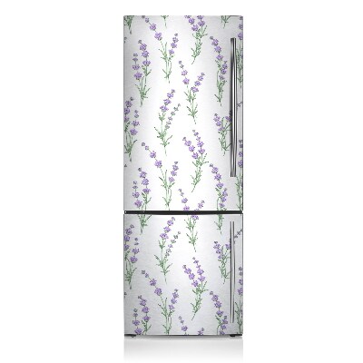 Magnetische bedrukte mat Lavendelbloemen