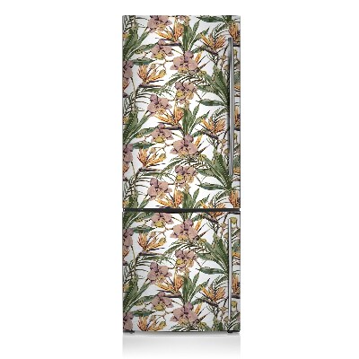 Magnetische bedrukte mat Botanische bladeren
