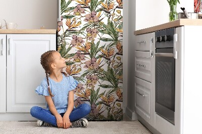 Magnetische bedrukte mat Botanische bladeren