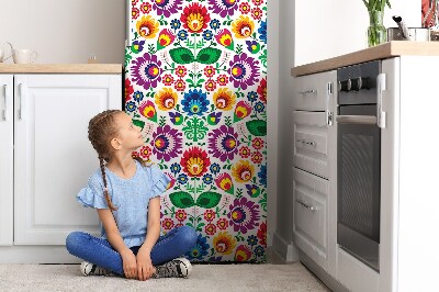 Magnetische bedrukte mat Oud pools patroon