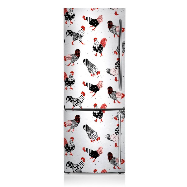 Magnetische bedrukte mat Roosters abstracte patronen