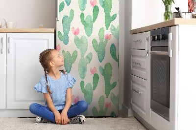 Magnetische bedrukte mat Cactus plaatsen