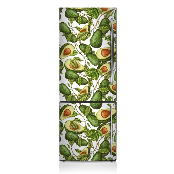Magnetische bedrukte mat Avocado