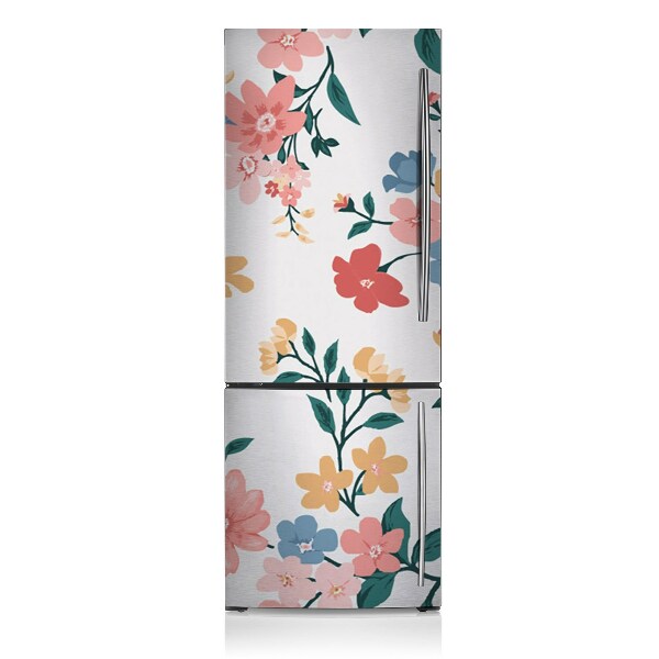 Koelkast magneet Kleurrijke bloemen
