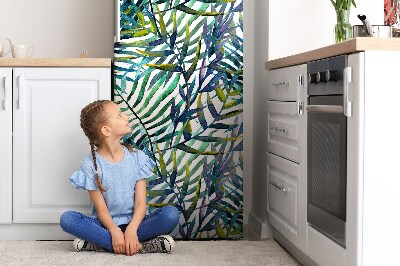 Koelkast magneet Exotische bladeren