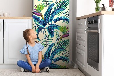 Magnetische bedrukte mat Tropisch beeld