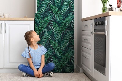 Magnetische bedrukte mat Tropische bladeren