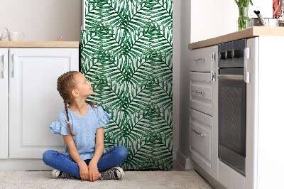 Magnetische bedrukte mat Tropische bladeren