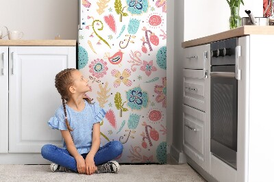 Koelkast magneet Kleurrijk patroon