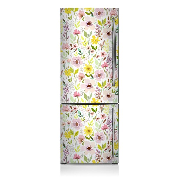 Magnetische bedrukte mat Kleurrijke bloemen