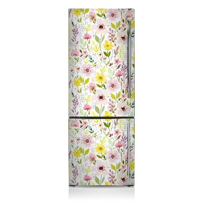 Magnetische bedrukte mat Kleurrijke bloemen