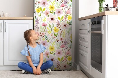 Magnetische bedrukte mat Kleurrijke bloemen