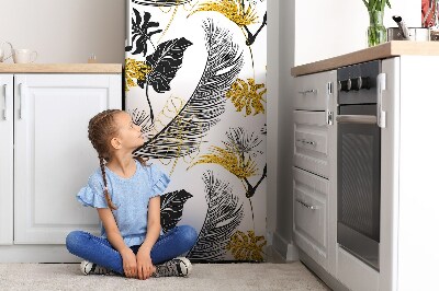 Koelkast magneet Gouden tropisch