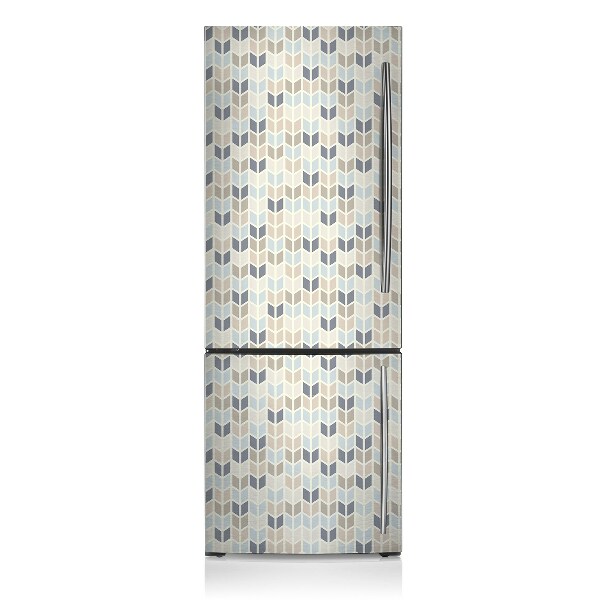 Magnetische bedrukte mat Geometrische textuur
