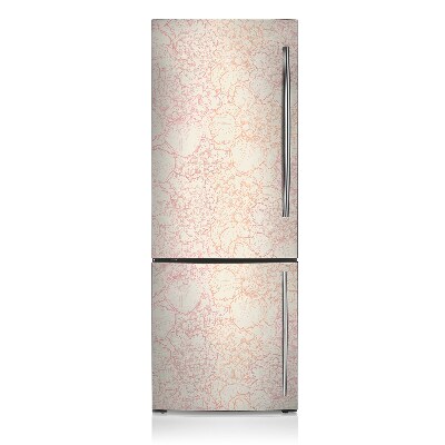 Magnetische bedrukte mat Roze peonies