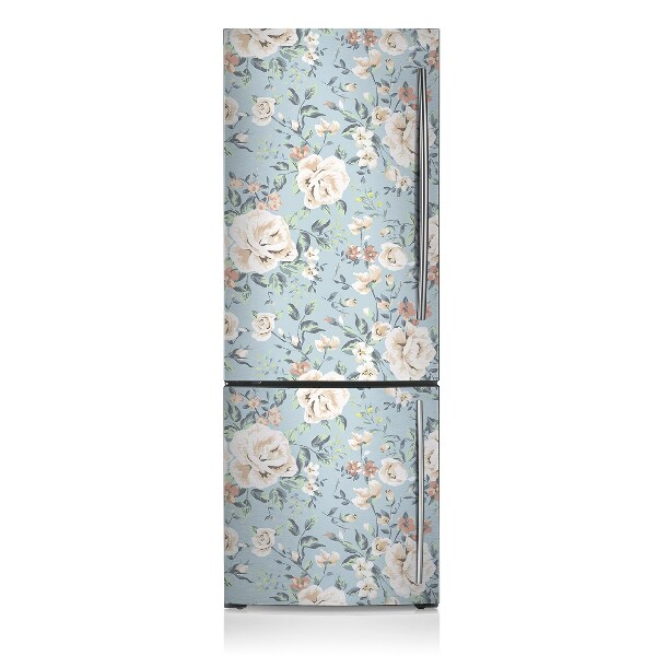 Magnetische bedrukte mat Antieke bloemen