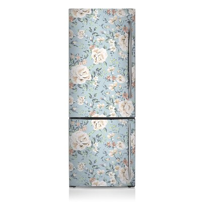 Magnetische bedrukte mat Antieke bloemen