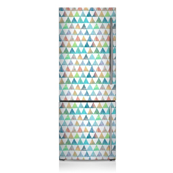 Magnetische bedrukte mat Geometrische driehoeken