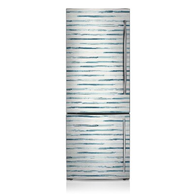 Koelkast magneet Blauwe lijnen