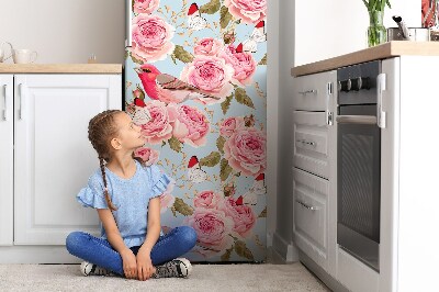 Koelkast magneet Engelse rozen