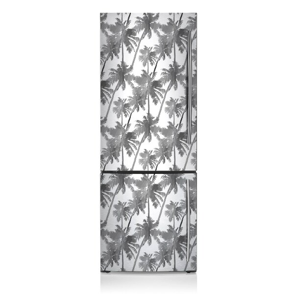 Magnetische bedrukte mat Grijze palm