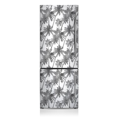 Magnetische bedrukte mat Grijze palm