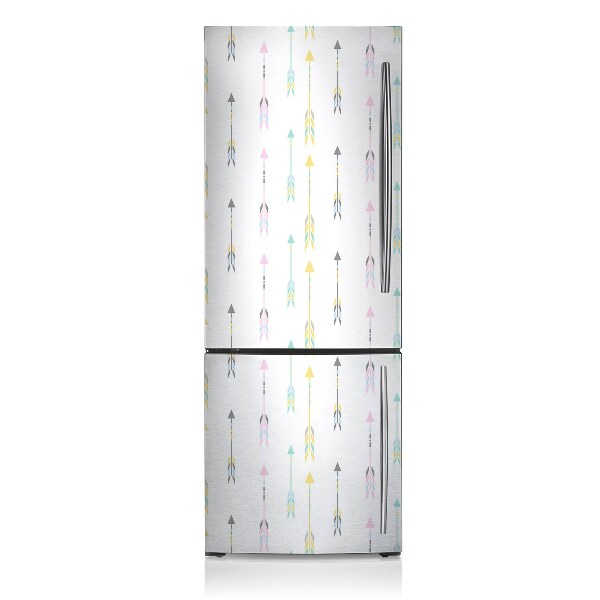 Magnetische bedrukte mat Minimalistische kleurrijke pijlen