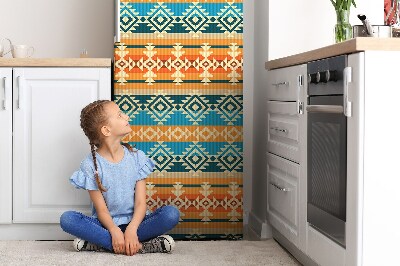 Magnetische bedrukte mat Kleurrijk boho -patroon