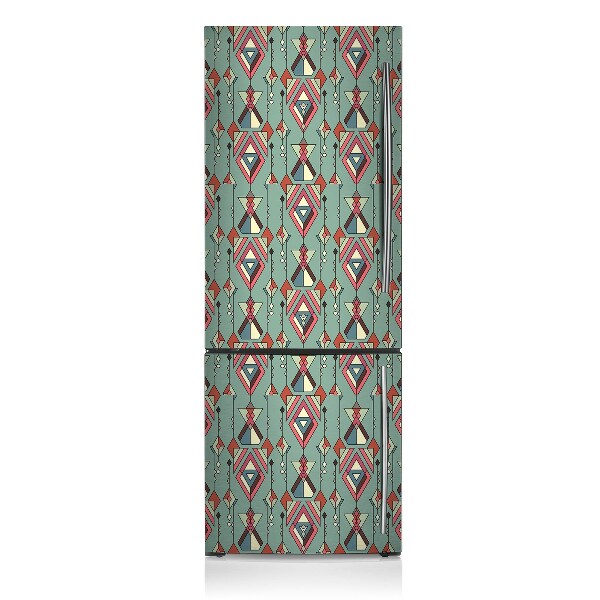 Magnetische bedrukte mat Aztec -patroon