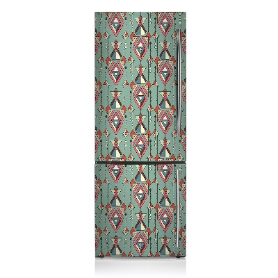 Magnetische bedrukte mat Aztec -patroon
