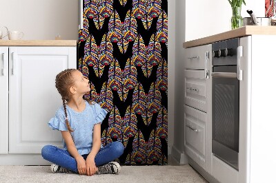 Koelkast magneet Tribale kunst